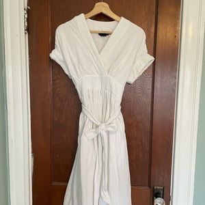 Hatch Collection Carolina Dress — White